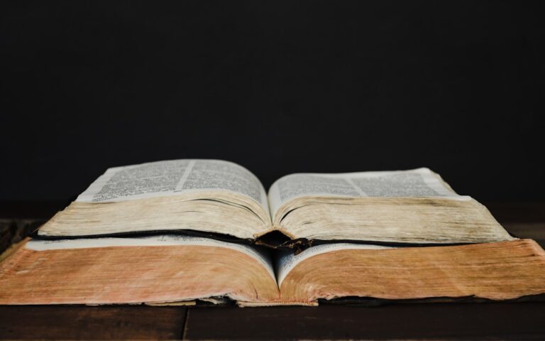 two opened books